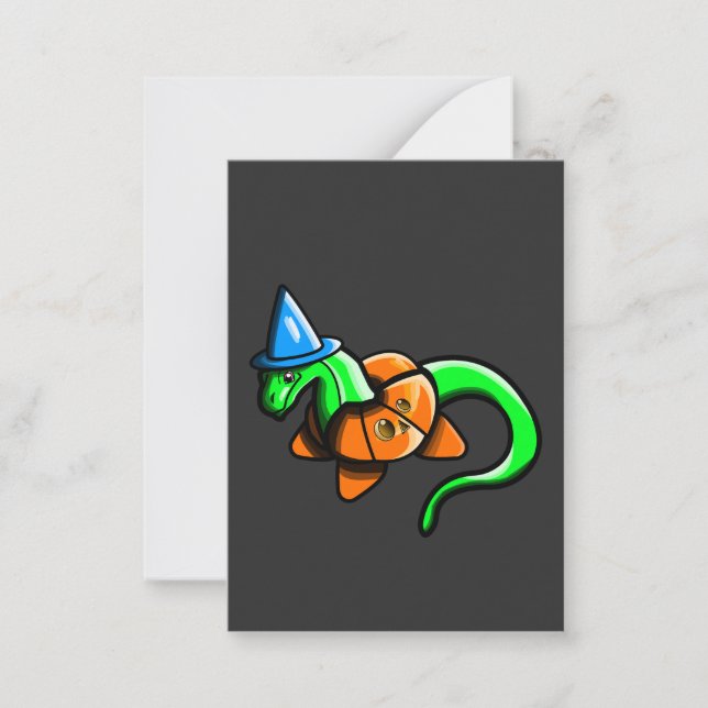 Happy Samhain! Mitteilungskarte (Vorderseite)