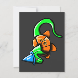 Happy Samhain! Postkarte