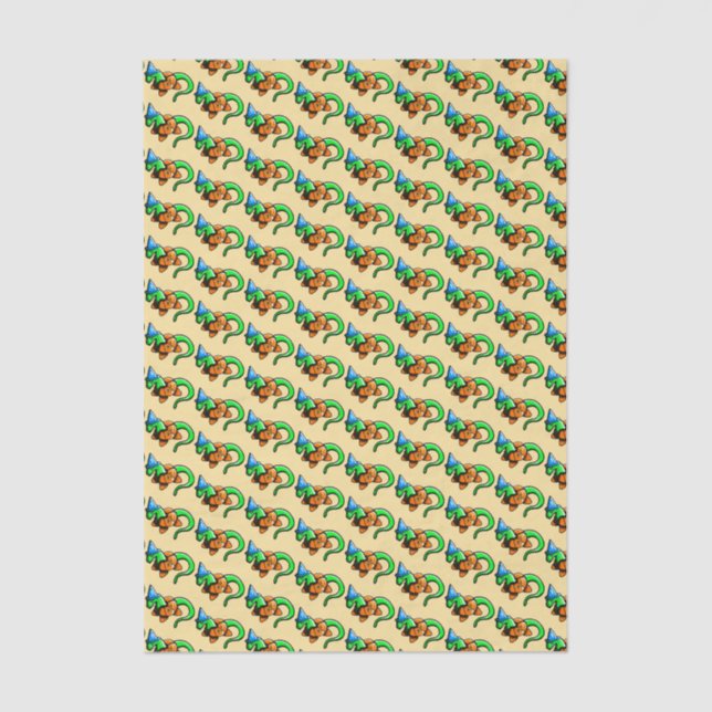 Happy Samhain! Seidenpapier (Vorderseite)