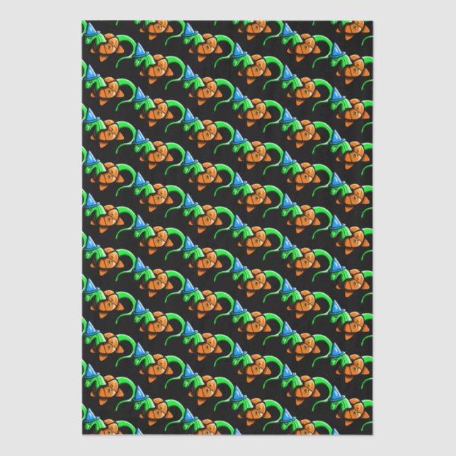 Happy Samhain! Seidenpapier (Vorderseite)