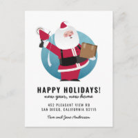 Happy Santa Mover mit Box