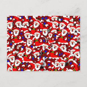 Happy Santa Postkarte