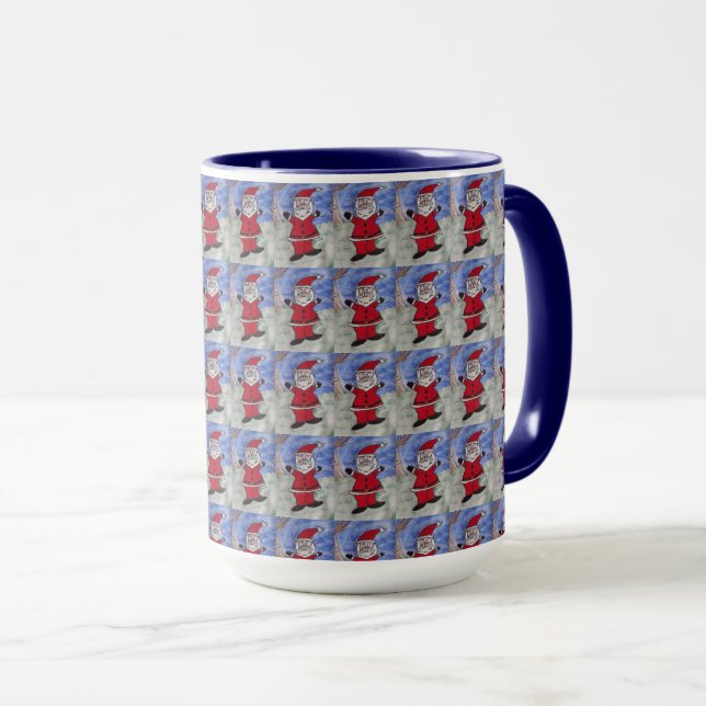 Happy Santa Tasse (VorderseiteRechts)