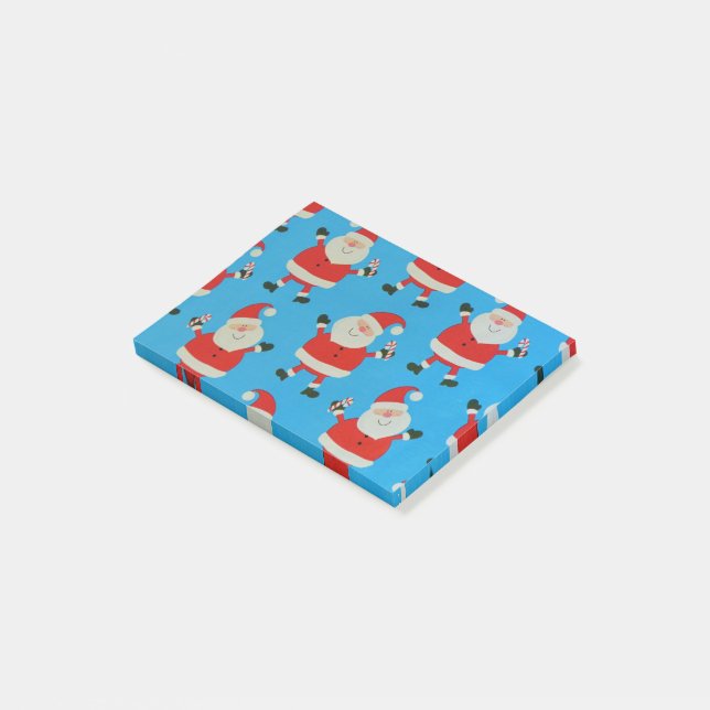 Happy Santas Post-it Klebezettel (angewinkelt)