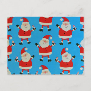 Happy Santas Postkarte