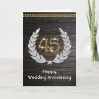 Happy Sapphire 45. Hochzeitstag