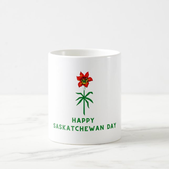 HAPPY SASKATCHEWAN DAY KAFFEETASSE (Mittel)