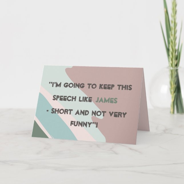 Happy Scheidung Day Card Dankeskarte (Vorderseite)