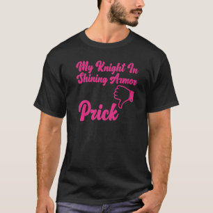 Happy Scheidung Party mein Ritter in leuchtender R T-Shirt
