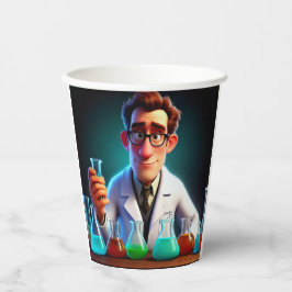 Happy Scientist Pappbecher