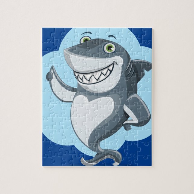 Happy shark puzzle (Vertikal)