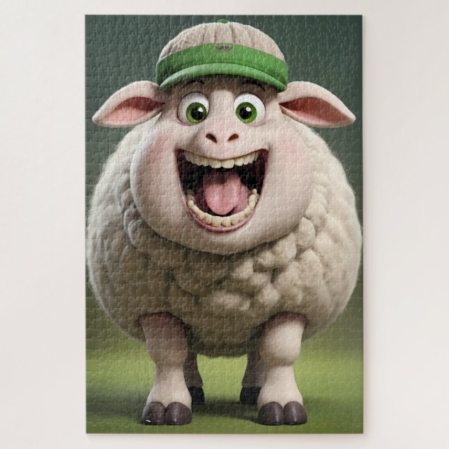 Happy Sheep Puzzle (Vertikal)