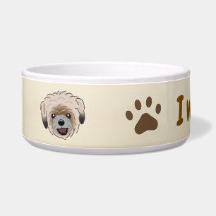 Happy Shih Tzu Dog Lover I Woof You Paws Napf
