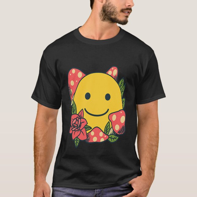 Happy Shroom T-Shirt (Vorderseite)