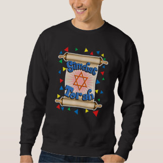 Happy Simchat Torah For Men Women Kids Jewish Holi Sweatshirt