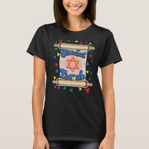 Happy Simchat Torah für Männer Frauen Kinder Jüdis T-Shirt