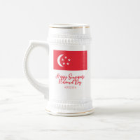 Happy Singapore National Day Singapore Flag