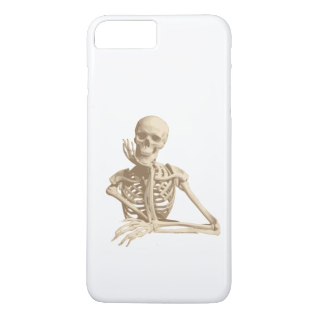 Happy Skeleton Case-Mate iPhone Hülle (Rückseite)