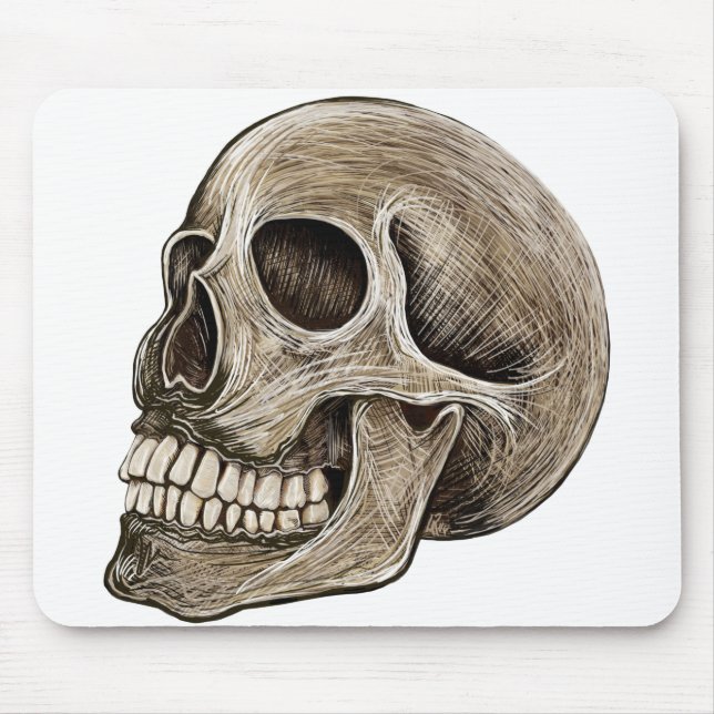 Happy Skull Mousepad (Vorne)