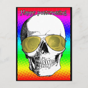 Happy Skull Postkarte