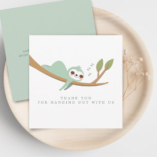 Happy Sloth Danky Card