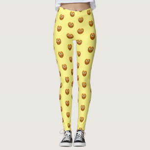 Happy Sloth Raised Arms Heart Liebe Tiere Leggings