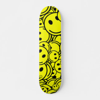 Happy Smile Trippy Skateboard Deck