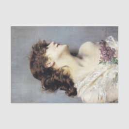 Happy Smiling Young Women (von Giovanni Boldini) Seidenpapier