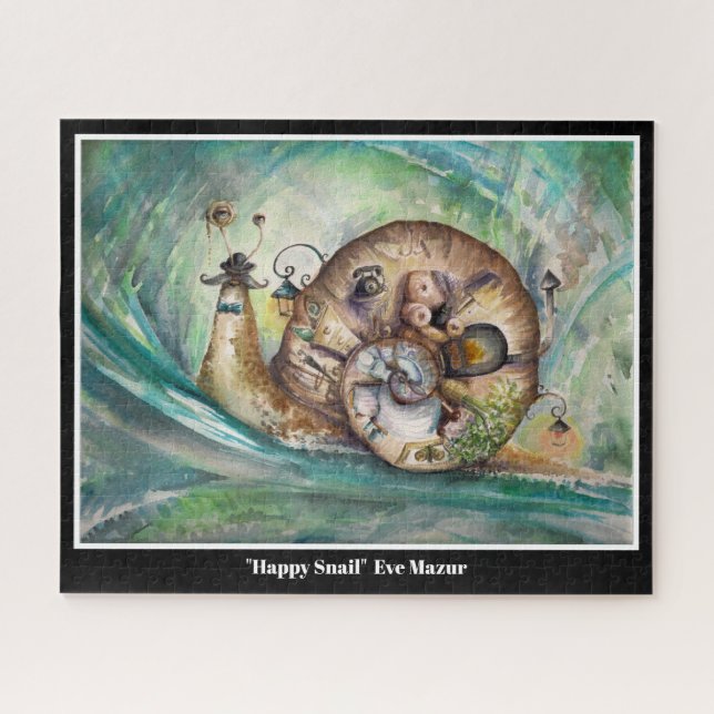 Happy Snail Puzzle (Horizontal)