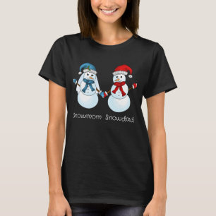 Happy Snow Pärchen, Weihnachten T-Shirt