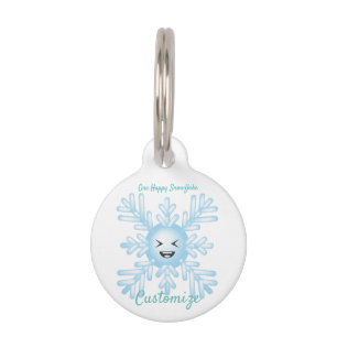 Happy Snowflake Emoticon Thunder_Cove Haustiermarke