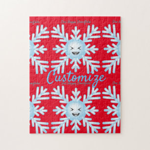 Happy Snowflake Emoticon Thunder_Cove Puzzle