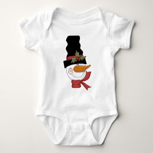 Happy Snowman Tshirts und Geschenke (Vorderseite)