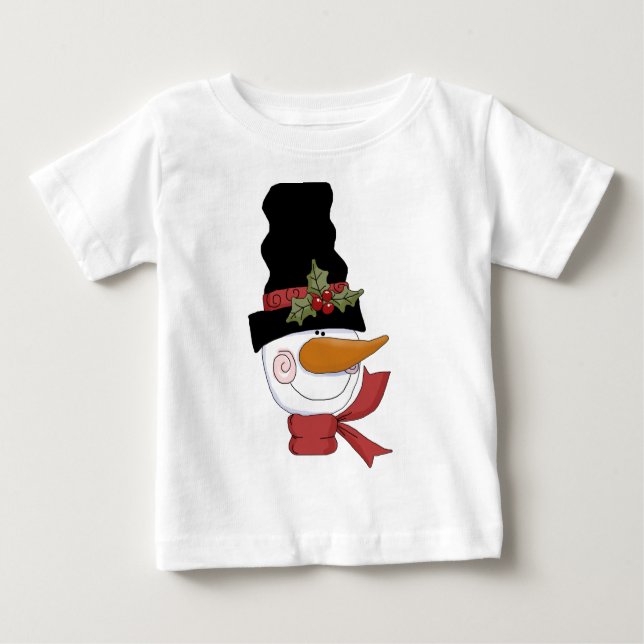 Happy Snowman Tshirts und Geschenke (Vorderseite)