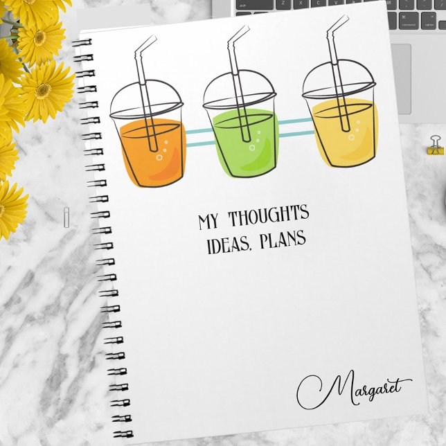 Happy Sommertime Spiral Planner, Notizblock (Von Creator hochgeladen)