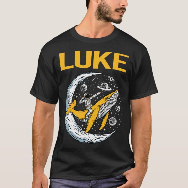 Happy Space - Luke Name T-Shirt (Vorderseite)