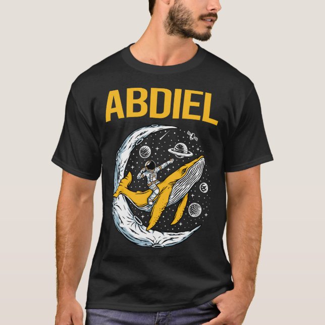 Happy Space - Name des Abdiels T-Shirt (Vorderseite)