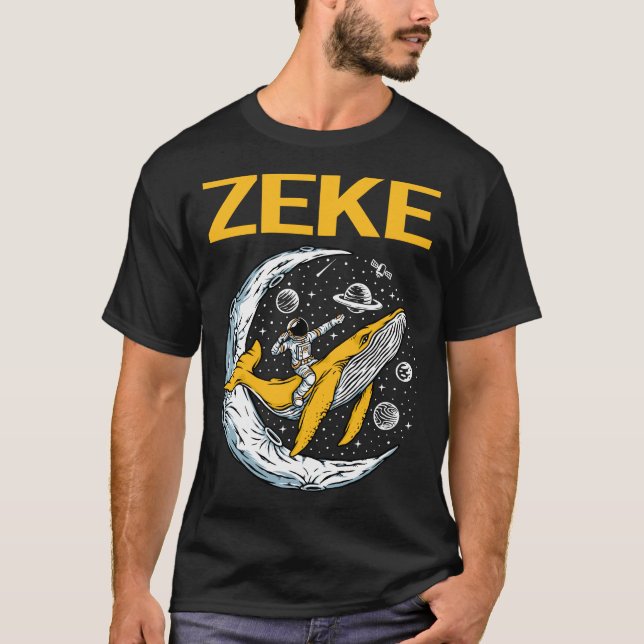 Happy Space - Zeke Name T-Shirt (Vorderseite)