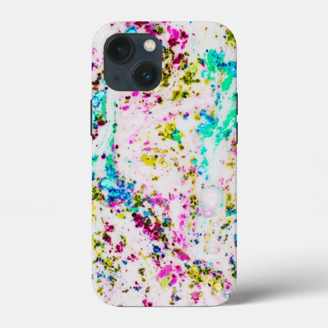 Happy Sparkle Apple iPhone 13 mini Hülle (Rückseite)