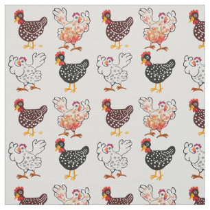 Happy Speckled Hens und Eier Stoff