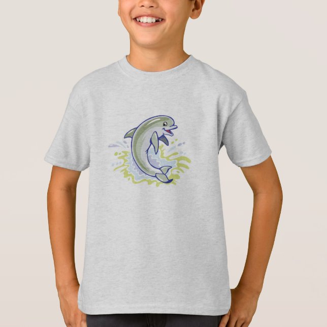 Happy Splashbaby Delphin T-Shirt (Vorderseite)