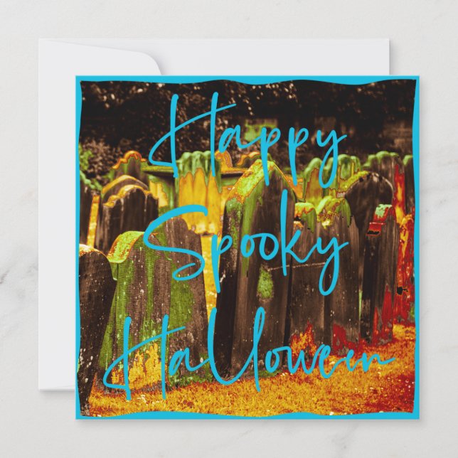 Happy Spooky Halloween-Party Template (Vorderseite)