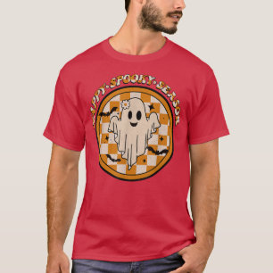 Happy Spooky Jahreszeit Niedlich Ghost Girls Fraue T-Shirt