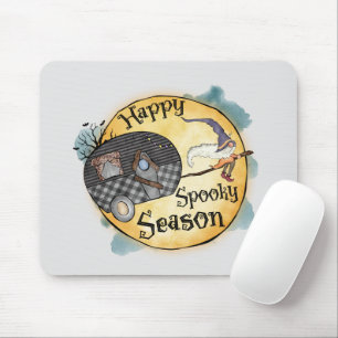 Happy Spooky Season   Halloween-Camping Mousepad
