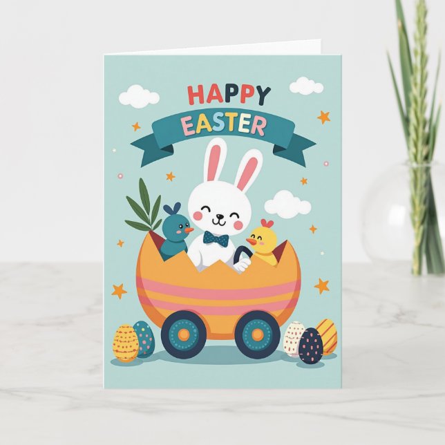 Happy Spring Adventure Card Karte (Vorderseite)