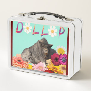 Happy Spring Dollop Lunch Box! Metall Brotdose