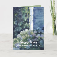Happy Spring from Real Anwesen Agent Blue House