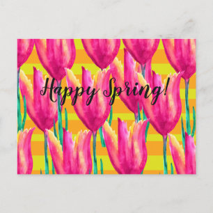 Happy Spring Postcard Postkarte