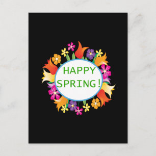 Happy Spring Postkarte