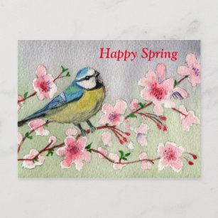 Happy Spring Postkarte